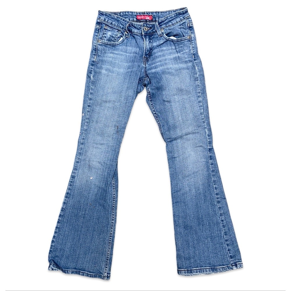 Levi's 518 Superlow Bootcut Jeans Women's Size 1 Short Blue Y2K